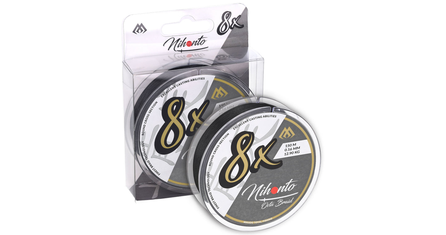 BRAIDED FISHING LINE MIKADO - NIHONTO OCTA BRAID