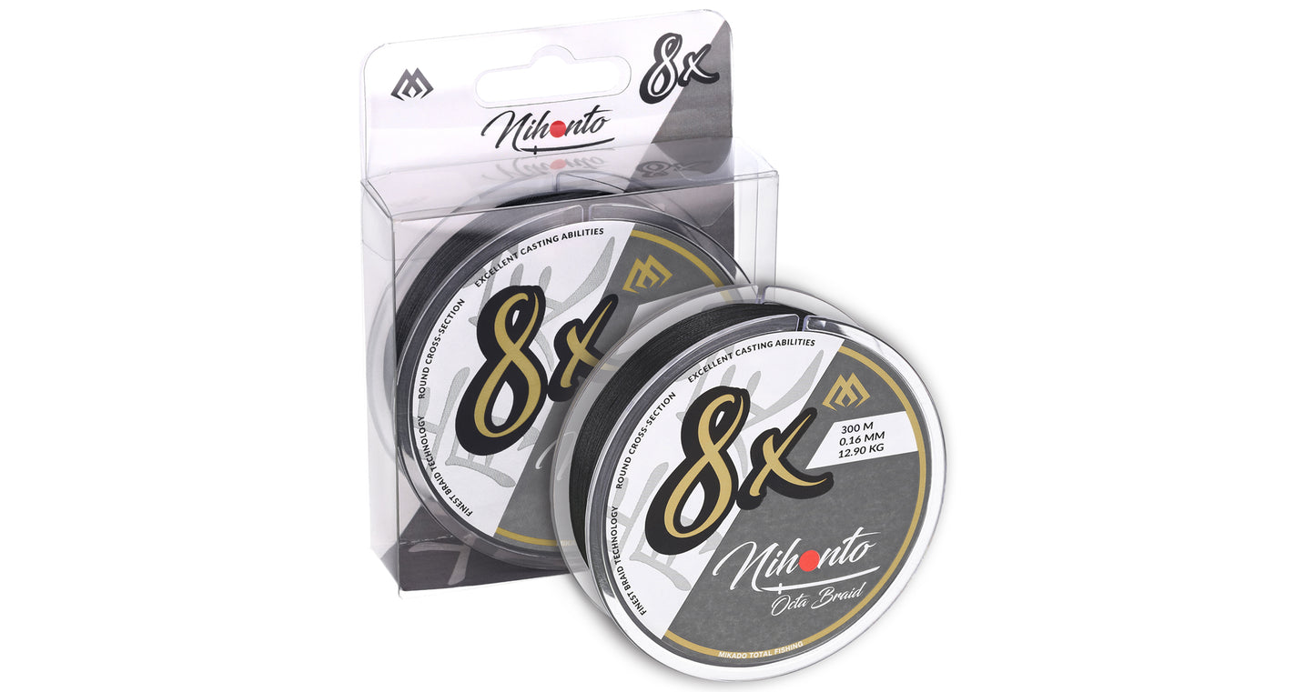 BRAIDED FISHING LINE MIKADO - NIHONTO OCTA BRAID