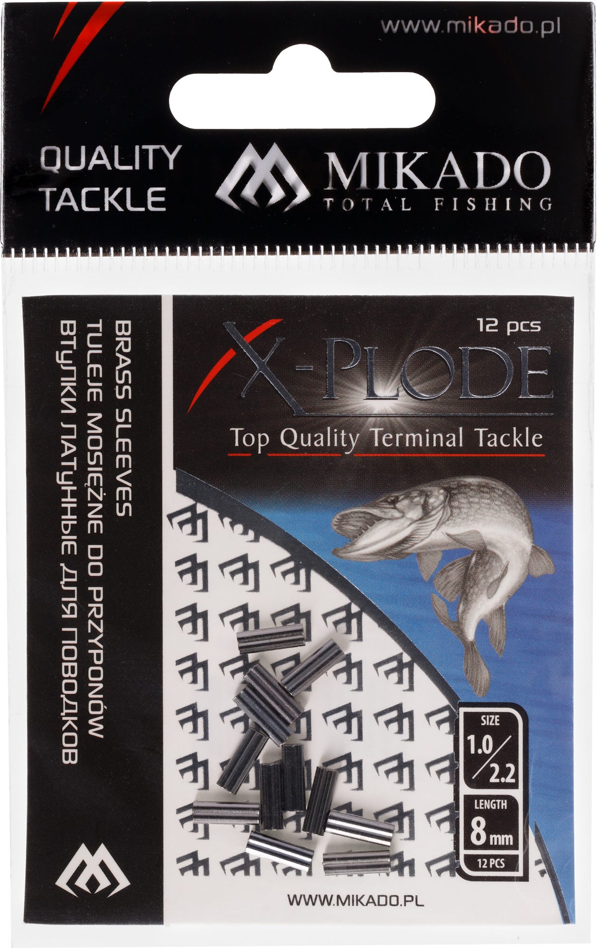 MIKADO SHELL - BRASS DOUBLE 12 PCS.