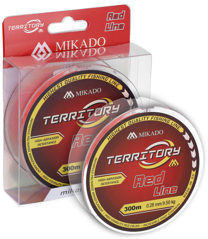 MIKADO FISHING LINE - TERRITORY RED