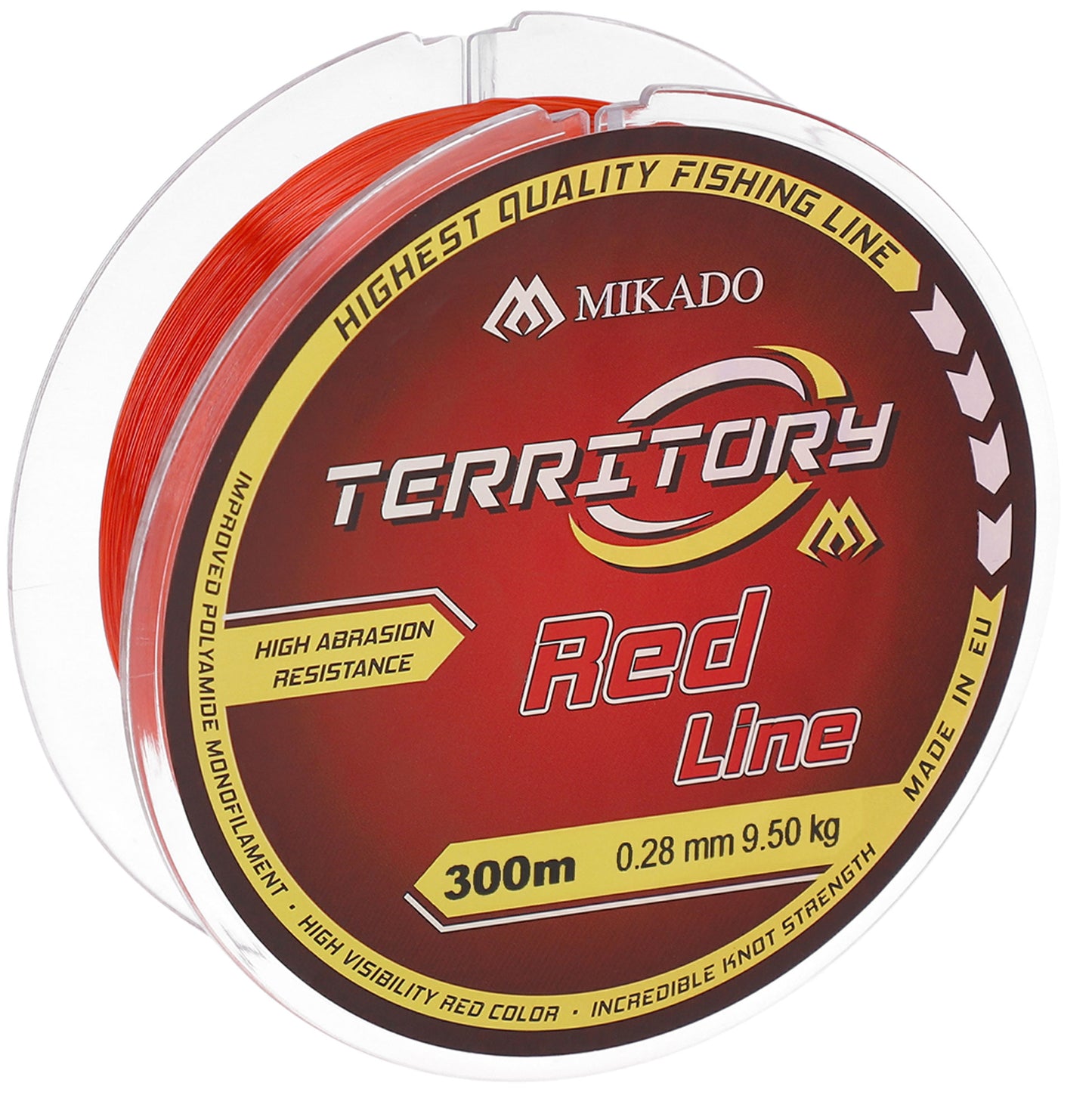 MIKADO FISHING LINE - TERRITORY RED